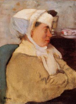 Woman with a Bandage Artwork by Edgar Degas