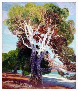 Pine Tree In Formentor Artwork by Hermen Anglada Camarasa