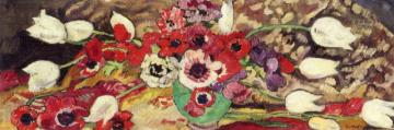 Vase Of Flowers Artwork by Louis Valtat