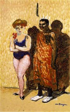Circus Artists Artwork by Kees Van Dongen