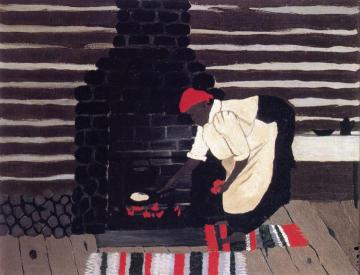 The Hoe Cake Artwork by Horace Pippin