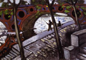 Bridge over the Seine Artwork by Auguste Chabaud