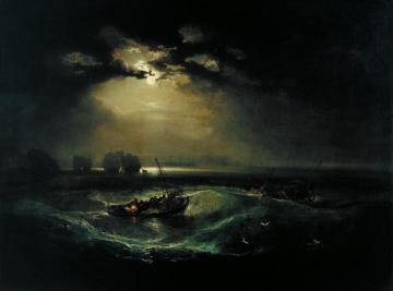Fishermen At Sea Artwork by Joseph Mallord William Turner