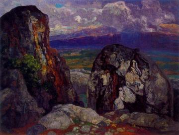 Boquer Strait After Rain Artwork by Hermen Anglada Camarasa