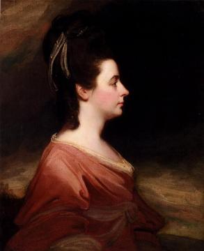 Portrait Of Harriet Gale Artwork by George Romney