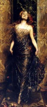 Lyda Borelli Artwork by Cesare Tallone