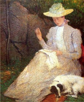 Summer Artwork by Julian Alden Weir