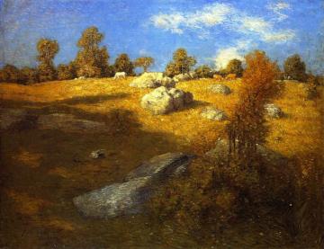 Upland Pasture Artwork by Julian Alden Weir