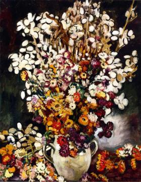 Bouquet Of Flowers Artwork by Louis Valtat