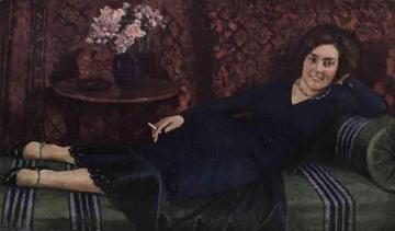 Portrait Of K.medova Artwork by Igor Grabar