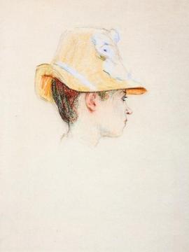 Woman with a Hat Artwork by Claude-Emil Schuffenecker