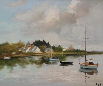 Corner Point At Brillac Artwork by Marcel Dyf