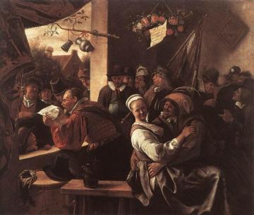 The Rhetoricians - "in Liefde Vrij" Artwork by Jan Steen