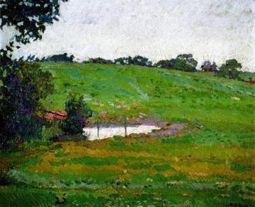 Norwegion Landscape Artwork by Harold Gilman