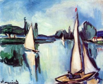 Le Perreux Artwork by Maurice De Vlaminck