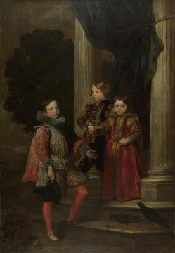 The Balbi Children Artwork by Anthony van Dyck