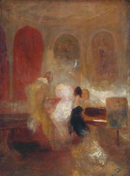 Music Party, East Cowes Castle Artwork by Joseph Mallord William Turner