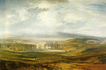 Raby Castle, the Seat of the Earl of Darlington Artwork by Joseph Mallord William Turner