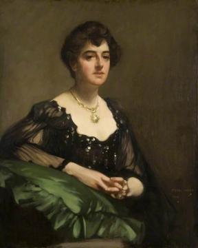 Mrs Isabella Sandilands Artwork by George Henry