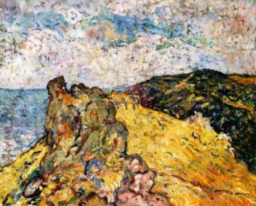 Coastal Landscape Artwork by Louis Valtat