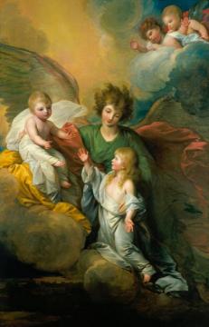 The Apotheosis Of Prince Octavius Artwork by Benjamin West