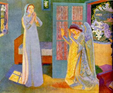 Annunciation Artwork by Maurice Denis
