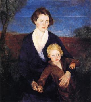 Mother And Child Artwork by Charles W. Hawthorne