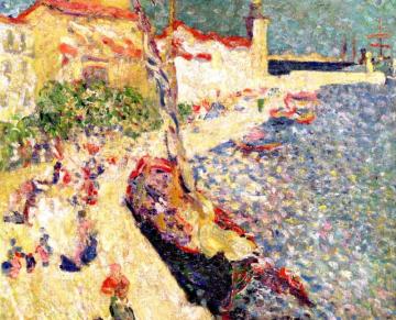 The Port Artwork by Louis Valtat