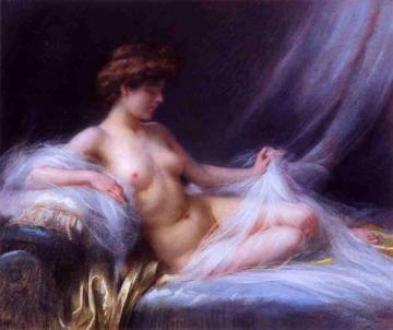 Reclining Nude Artwork by Delphin Enjolras