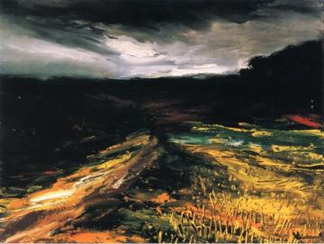 Stormy Landscape Artwork by Maurice De Vlaminck