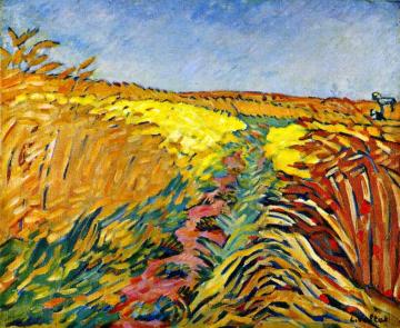 Field Of Wheat Artwork by Louis Valtat