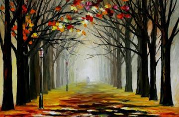 Almost Winter Artwork by Leonid Afremov