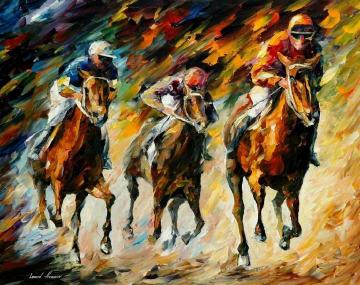 Instant of success Artwork by Leonid Afremov
