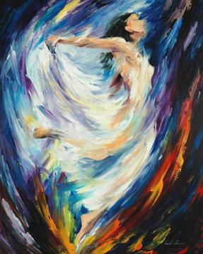 Angel of love Artwork by Leonid Afremov