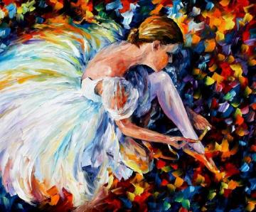 Ballerina Artwork by Leonid Afremov