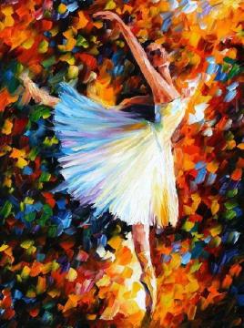 Ballet Artwork by Leonid Afremov