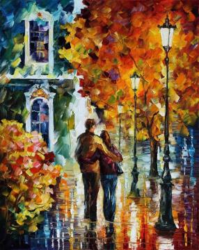 After the date Artwork by Leonid Afremov