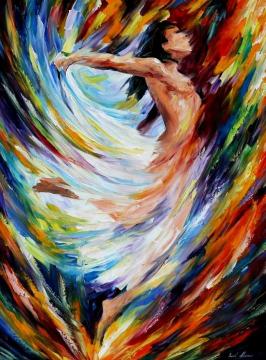 Angel flight Artwork by Leonid Afremov