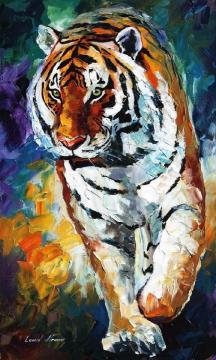 Bengal tiger Artwork by Leonid Afremov