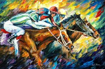 Dead heat Artwork by Leonid Afremov