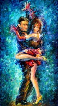 Beautiful dance 2 Artwork by Leonid Afremov