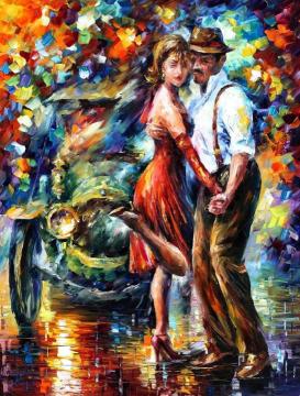 Beautiful Tango Artwork by Leonid Afremov