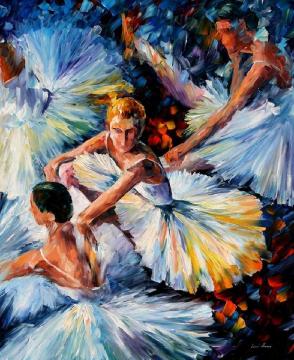 Before the performance Artwork by Leonid Afremov