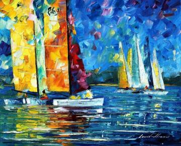 Close Encounter Artwork by Leonid Afremov