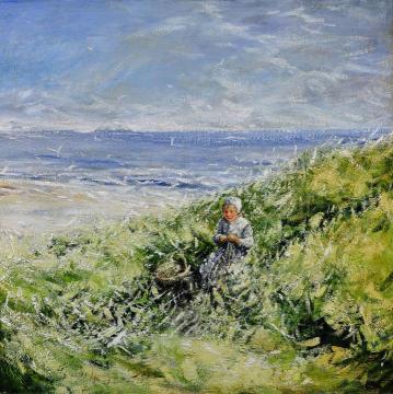 Of dunes, bents and sea breeze Artwork by Robert Gemmell Hutchison