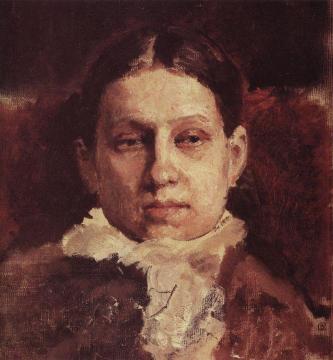 Portrait of V.A. Repina Artwork by Valentin Serov