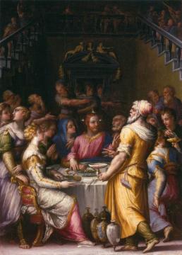 Marriage At Cana Artwork by Giorgio Vasari