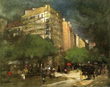 Cafe Du Dome Artwork by Robert Henri