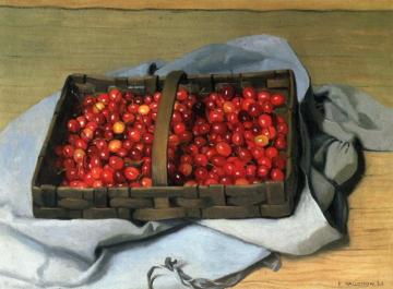 Basket Of Cherries Artwork by Felix Vallotton