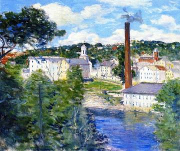 Willimantic, Connecticut Artwork by Julian Alden Weir